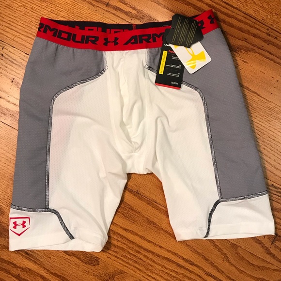 NWT Under Armour Slider Shorts - Picture 1 of 2